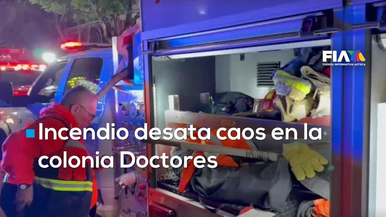#Envivo | Incendio en una bodega de un edifico en la colonia obrera callen garcia Diego y Dr Andrade