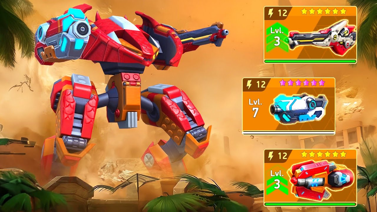100% PURE DAMAGE! 💥 Stalker with Railgun 12, Tetra Rifle 12, Blast RPG 12 - Mech Arena