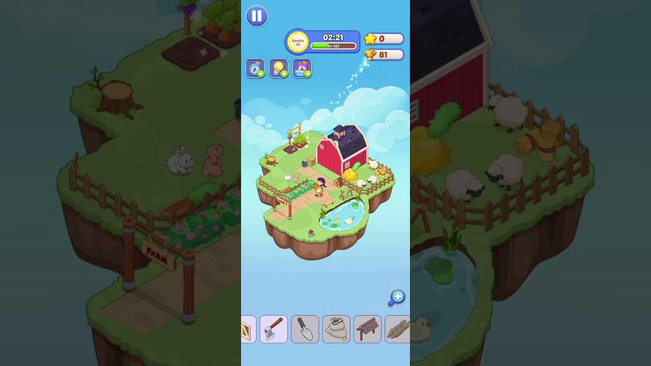 Fantasy Room &ndash; Level 256 Walkthrough | Cozy Farm & Animal Homestead 🐑🌾🚜