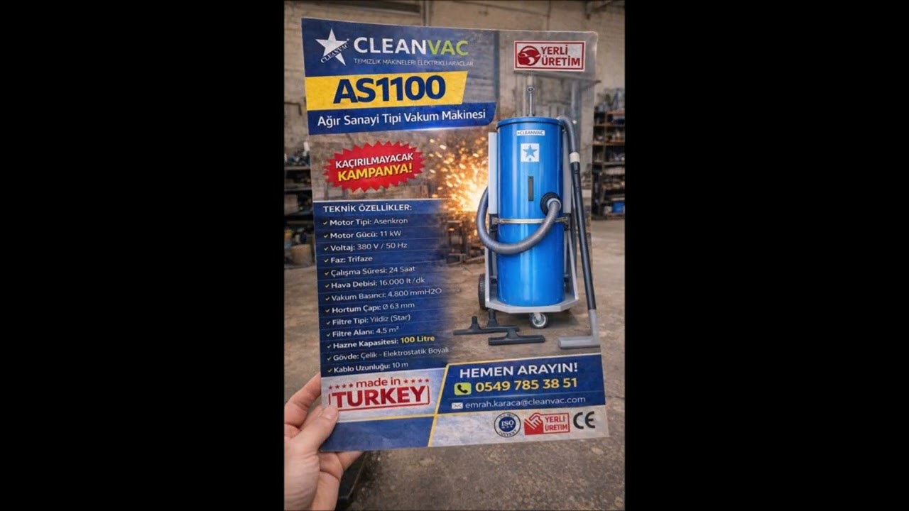 SANAYİ TİPİ ELEKTRİK SÜPÜRGELERİ ASSERİSİ