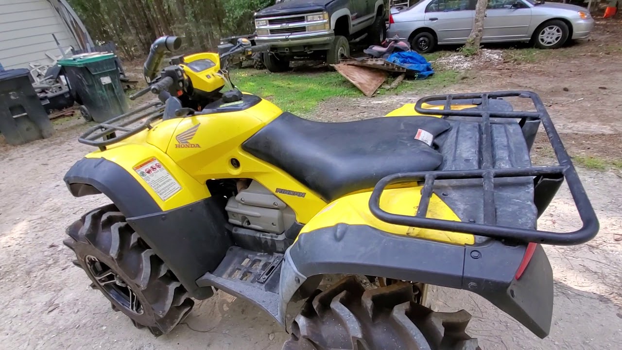 03 Сборка Honda Rincon 650 завершена