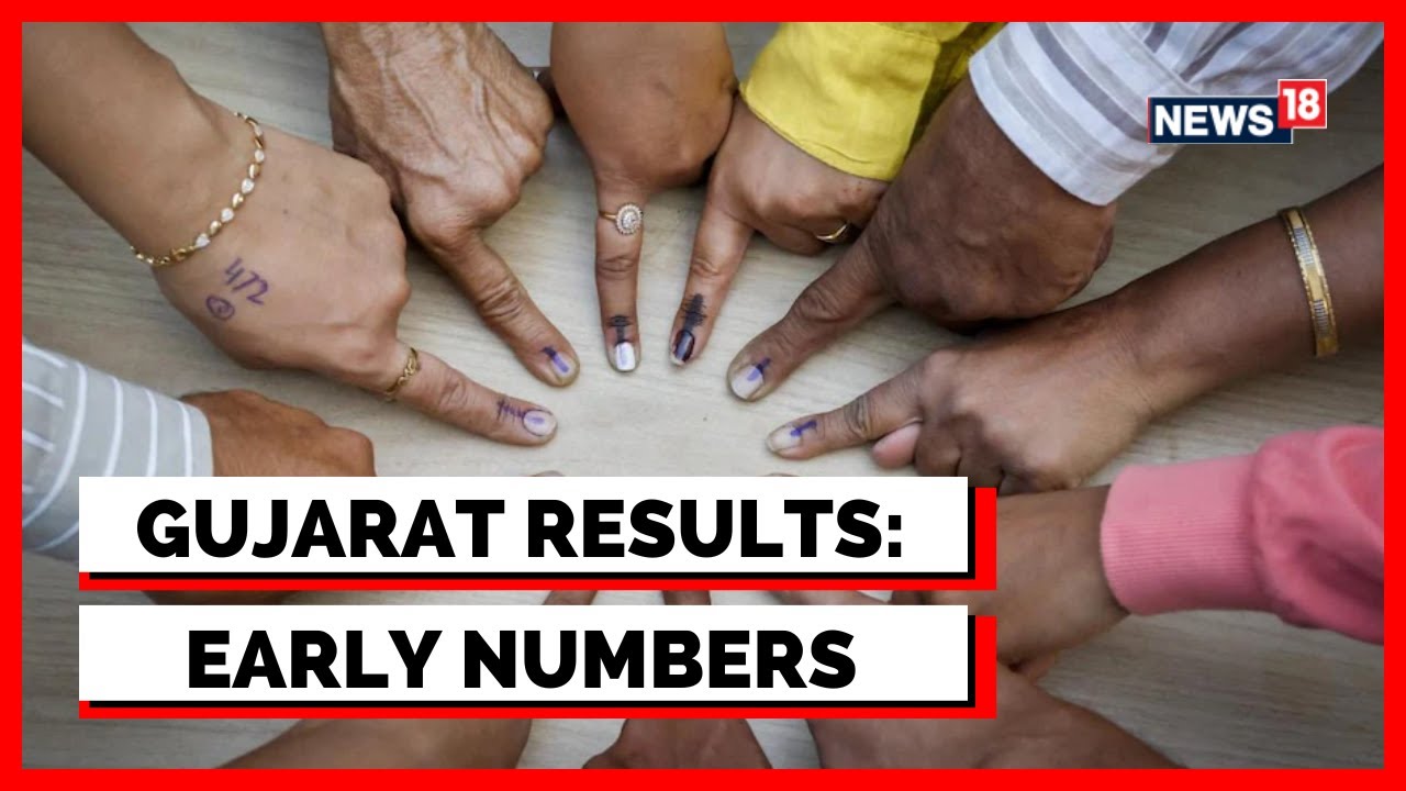 Gujarat Election Results Updates: BJP Leads On 8 Seats, Congress On 2 | Gujarat Polls | PM Modi