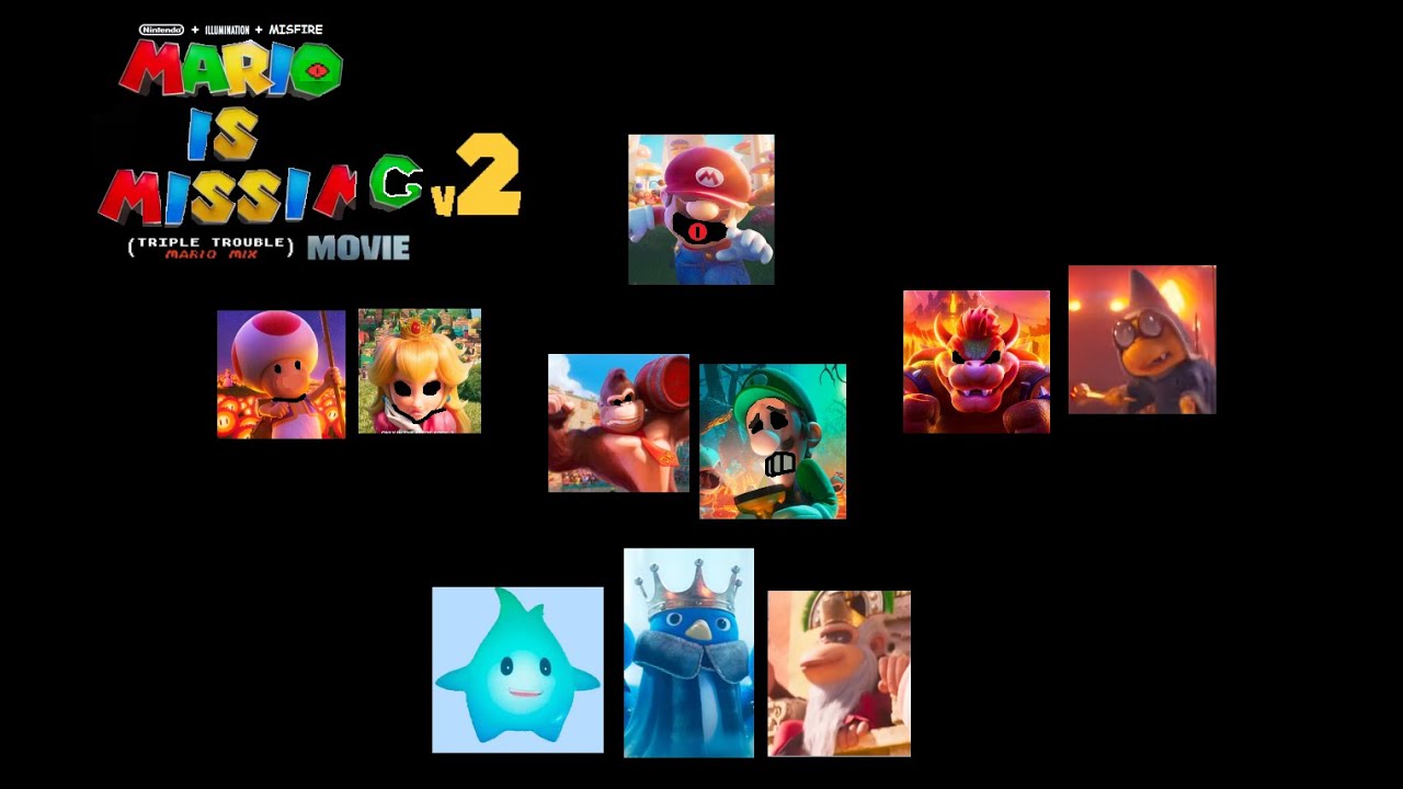 FNF CHRIS PRATT IS MISSING V2 (Mario is missing v2 but its the mario movie)
