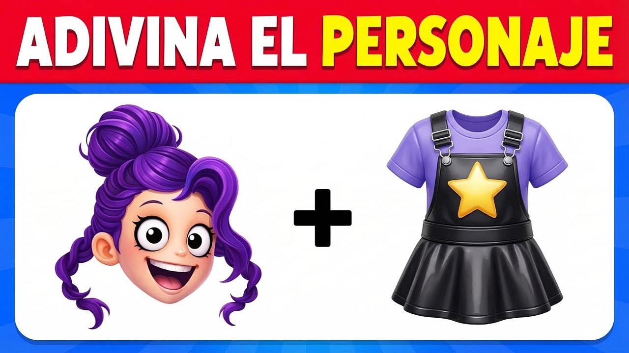 Adivina el personaje de Poppy Playtime 5 por los EMOJIS | 💜Lily Lovebraids 💙 Huggy 🩷 Prototype 🔥