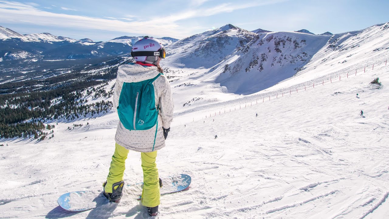Горнолыжный курорт Брекенридж, горный гид, Колорадо, перевал Брек Эпик | Сноубордист