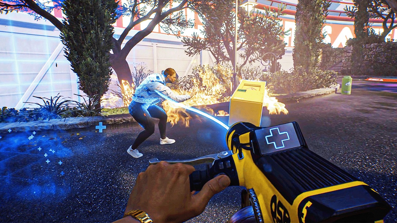 Ospuzing All Over My Teammates With The Heal Beam.