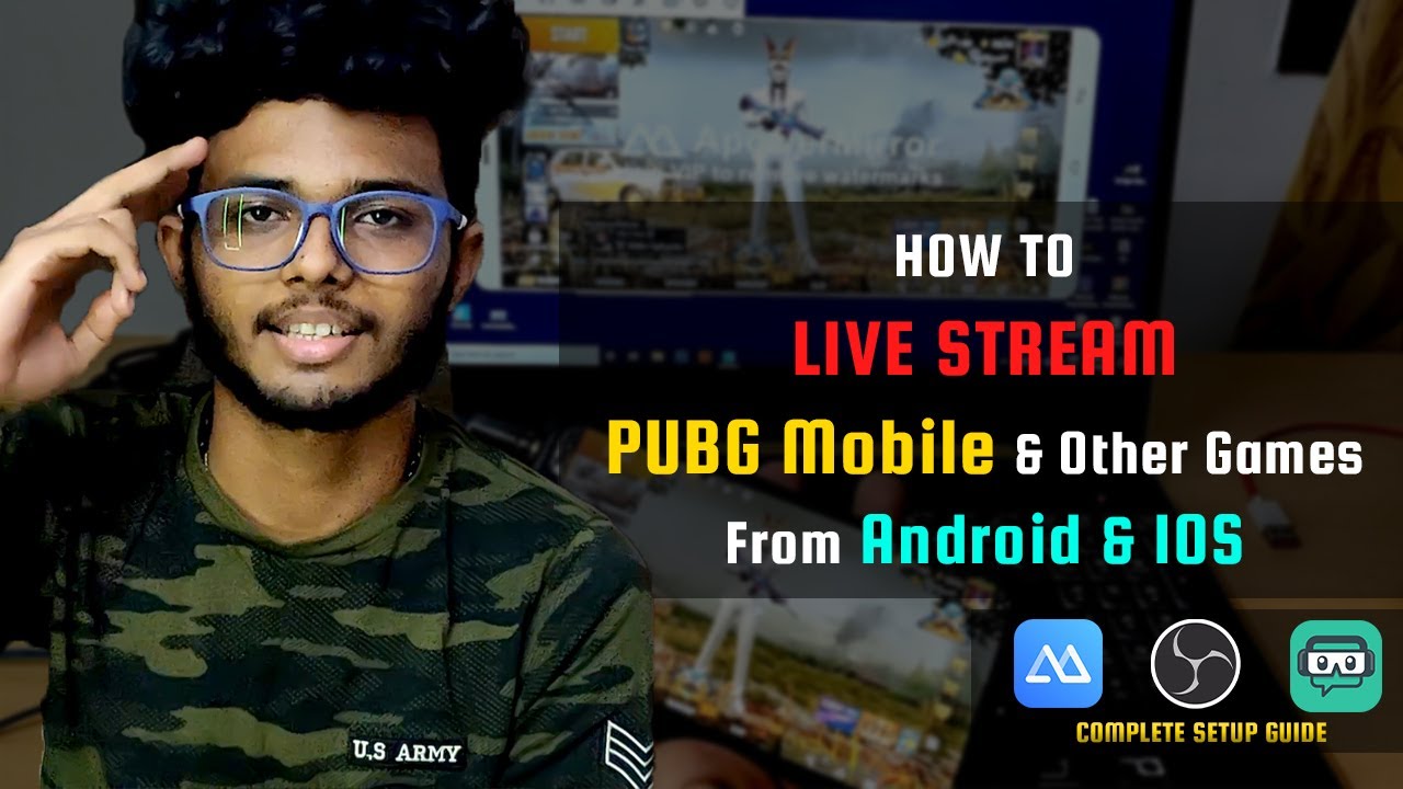 How To Stream PUBG Mobile Live From Android & iOS Devices Tamil | OBS Complete Setup Guide | Rex Op
