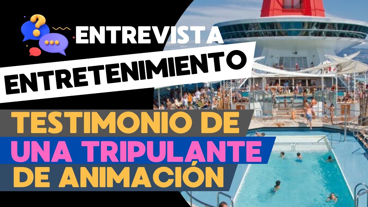 ENTREVISTA para trabajar a bordo de un crucero, animación y músicos