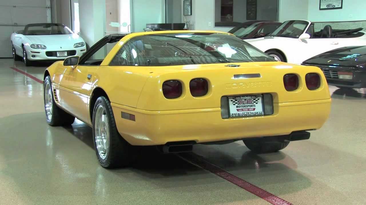 1996 Corvette LT4 Coupe--D&M Motorsports Video Walk Around Review 2012 chris moran