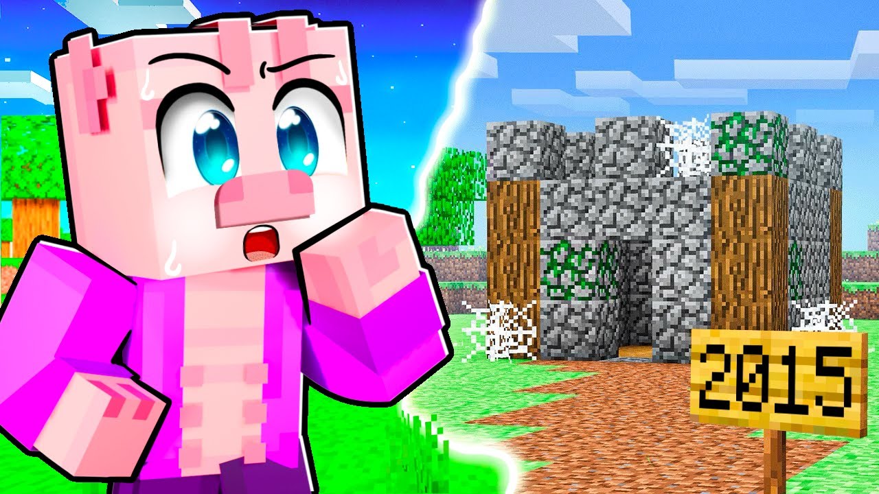 Našel jsem svůj 10 LET STARÝ SVĚT v Minecraftu!