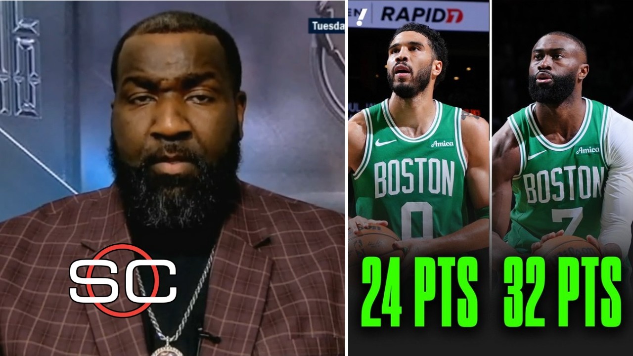 ESPN reacts to Jaylen Brown scores 32, Tatum adds double-double as Celtics top Warriors 120-99