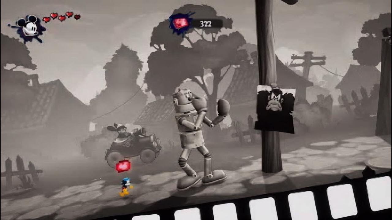 Epic Mickey Rebrushed Mickey's Mechanical Man