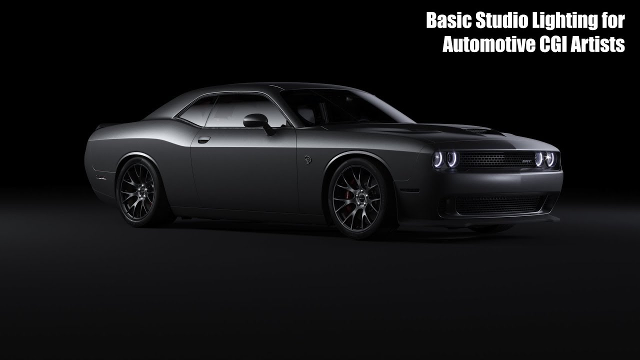 Tutorial: Basic Studio Lighting for Automotive CGI Artists