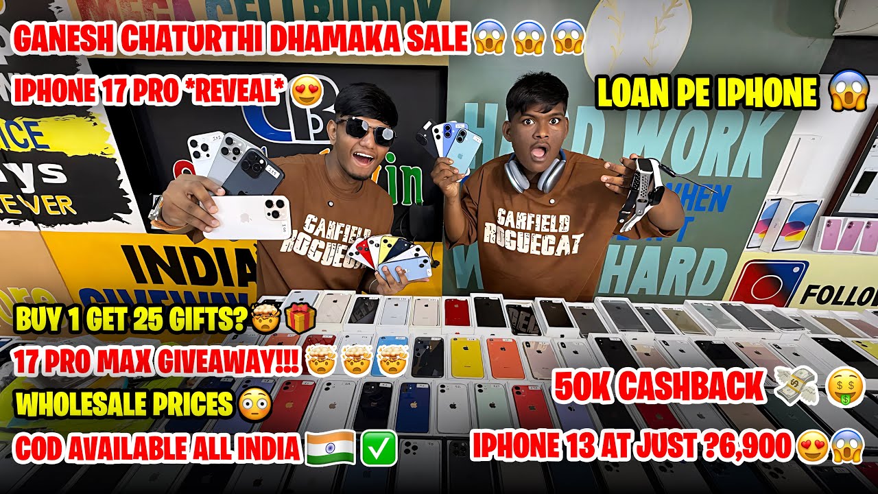 16 Pro Max At Just ₹10,000/-🤯 | Ganesh Chaturthi OFFER🔥🔥🔥 | *GiveAway*😱 | #Viral #MEGACELLBUDDY SHOP