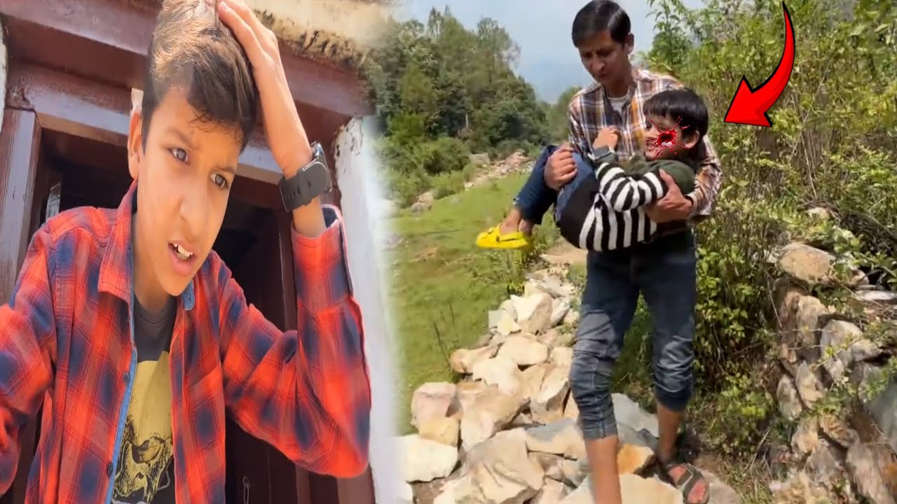 Kunali fisal kar ja gira pani me 😱 @souravjvlogs @Souravjoshishortseen 