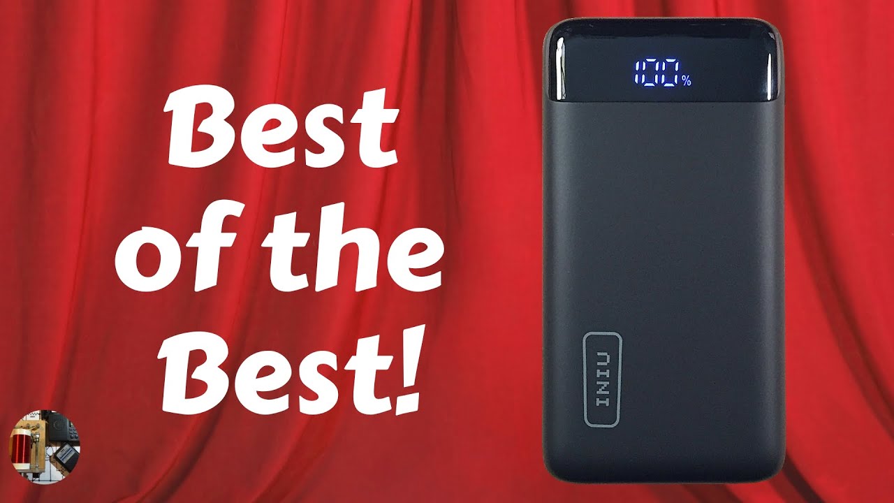INIU 20,000mAh 22.5W PD Fast Charging Power Bank