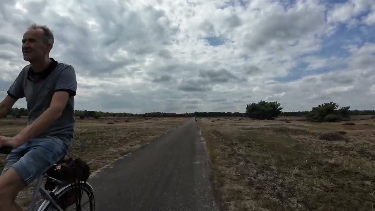 Fietsritje met de DJI Osmo Action 4 door de staatsbossen van Sint Anthonis.