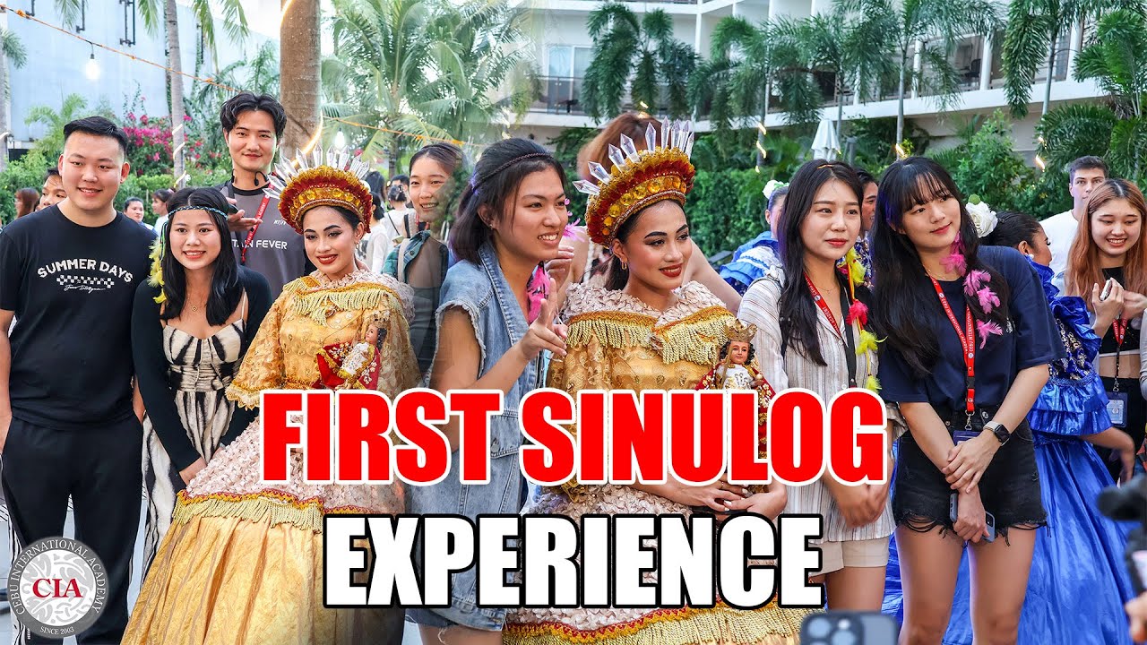 Foreigners first time celebrating SINULOG🇵🇭!