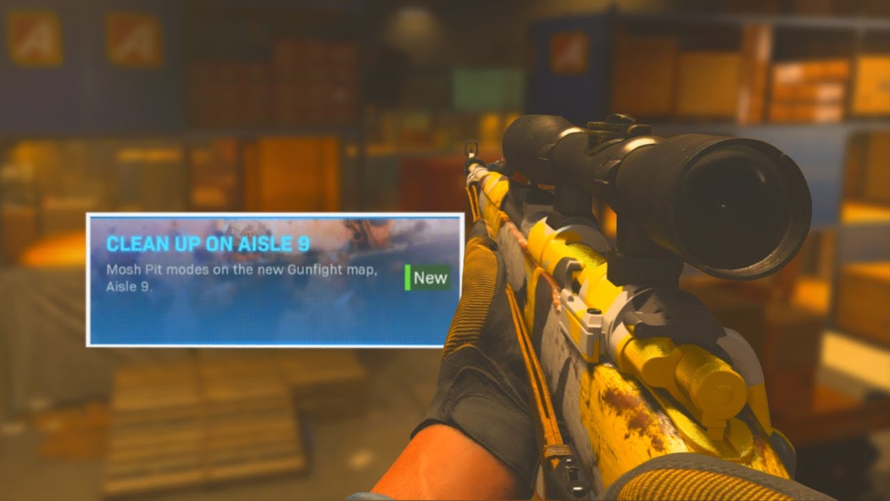 Kar98k Snipping on The New Map Aisle 9 | Mw Kar98k gameplay ........(Update 1.21)