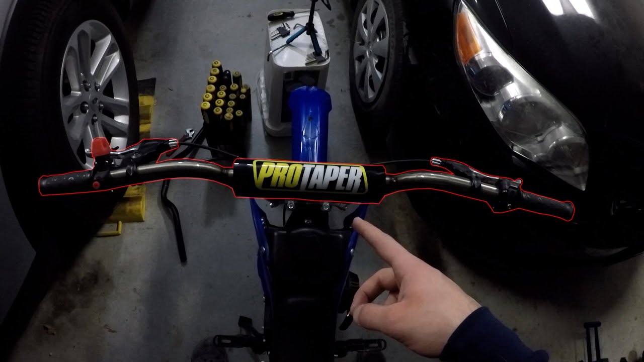 Syx Moto Pitbike Handlebars Upgrade