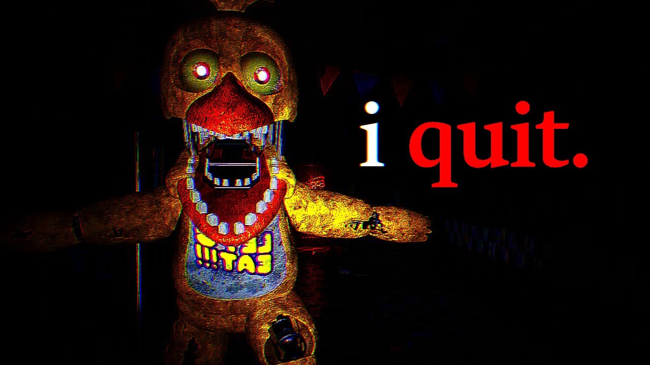 imma need THERAPY after this FNAF game...