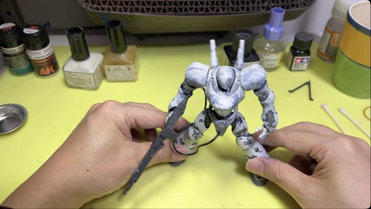 Moderoid 1/60ブロッケン制作09ウェザリング【模型製作&雑談】#パトレイバー