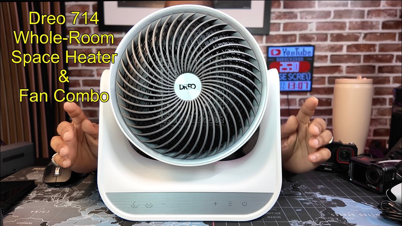 Обогреватель Dreo Whole-Room Heater 714, первый взгляд!