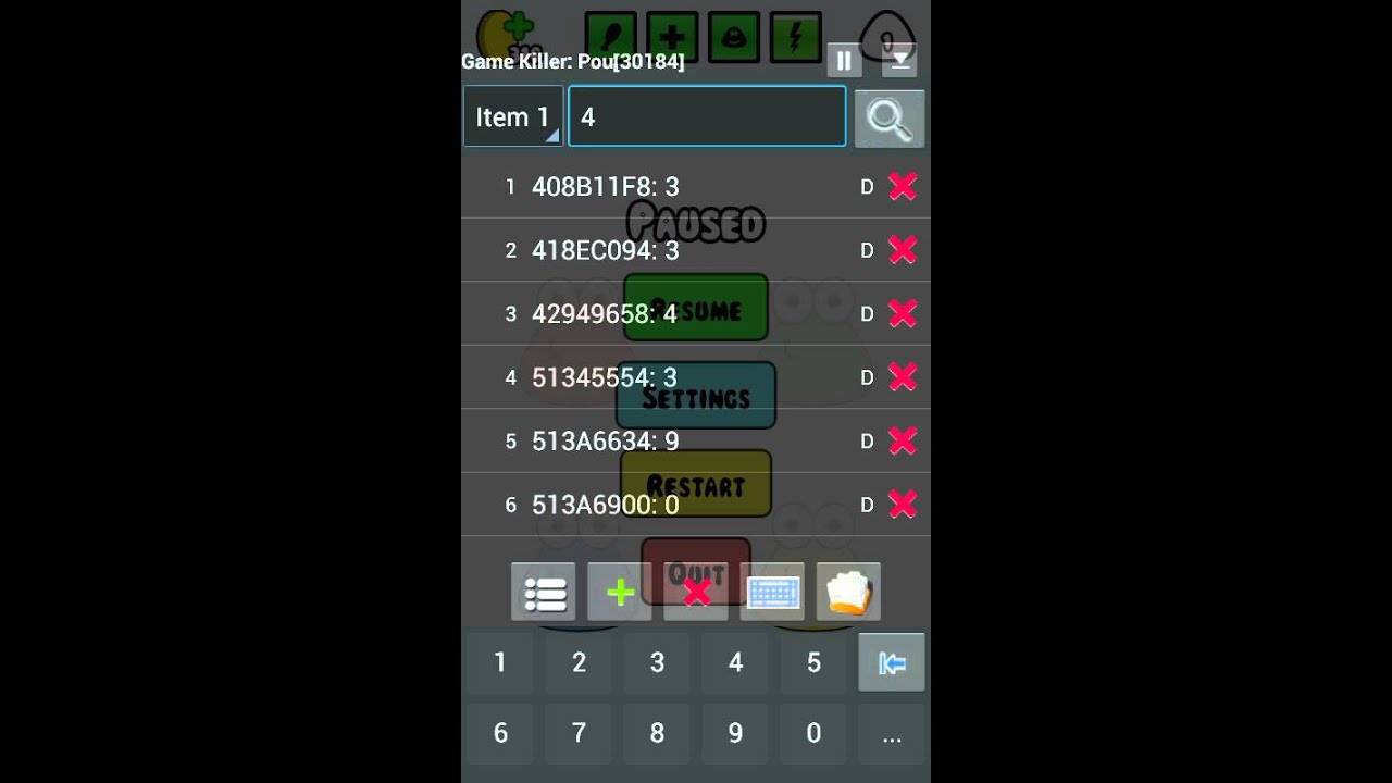 POU Hack Android (new version 2013)