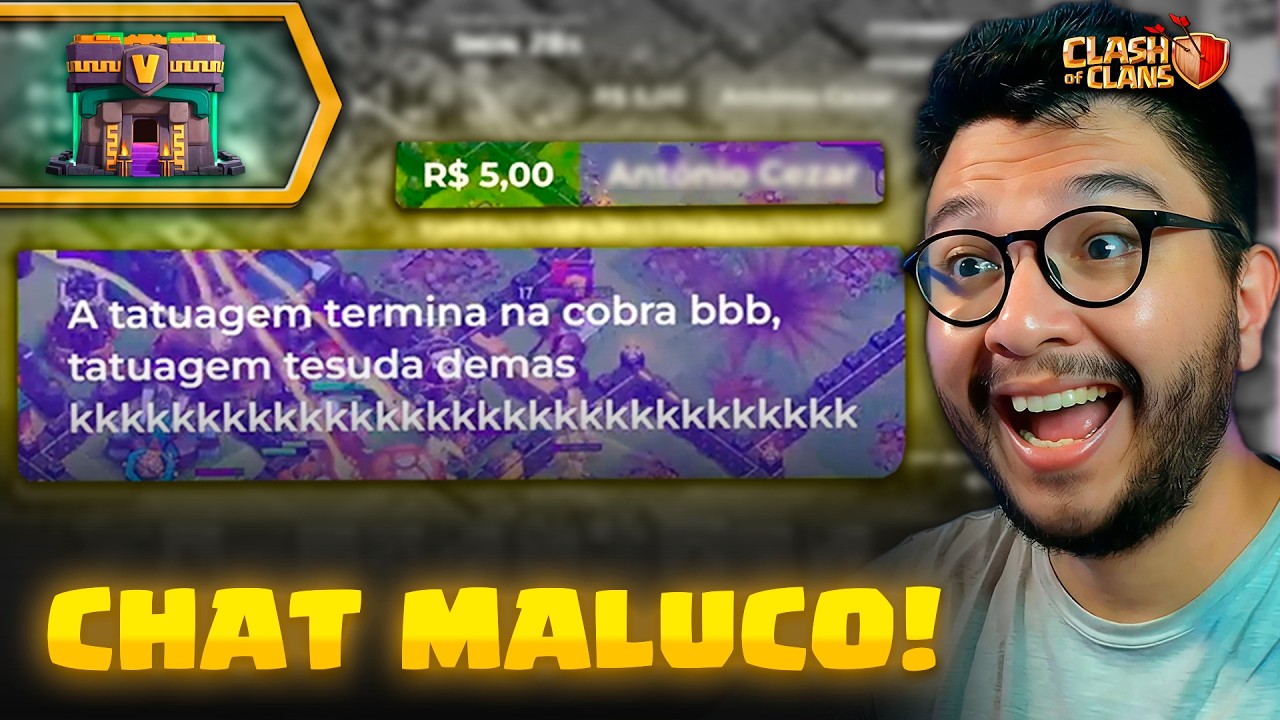 O CHAT DESTRUIU MEU ATAQUE… e eu tentei subir de rank no CV14 😂🔥