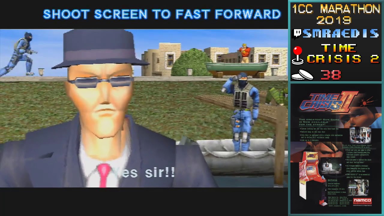Arcade 1CC Marathon 2019 - Time Crisis 2 by SMRaedis