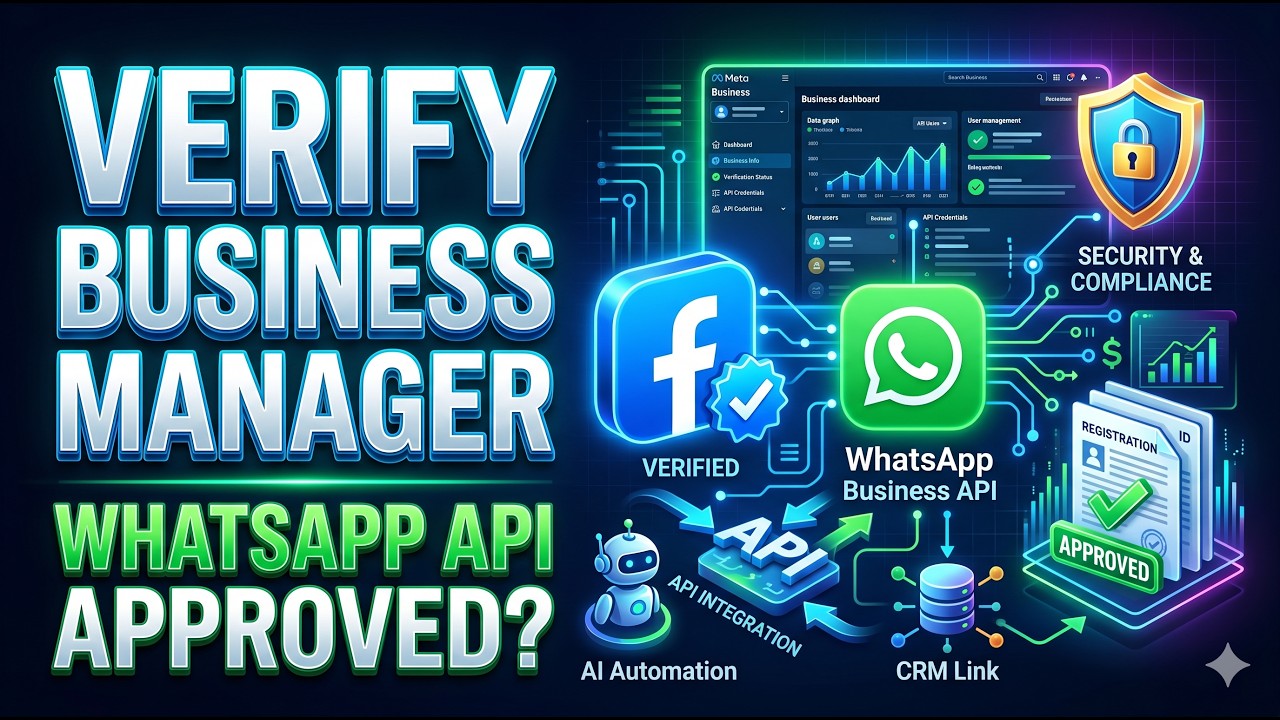 How to Verify Facebook Business Manager Account | WhatsApp API Verification Complete Guide 2026