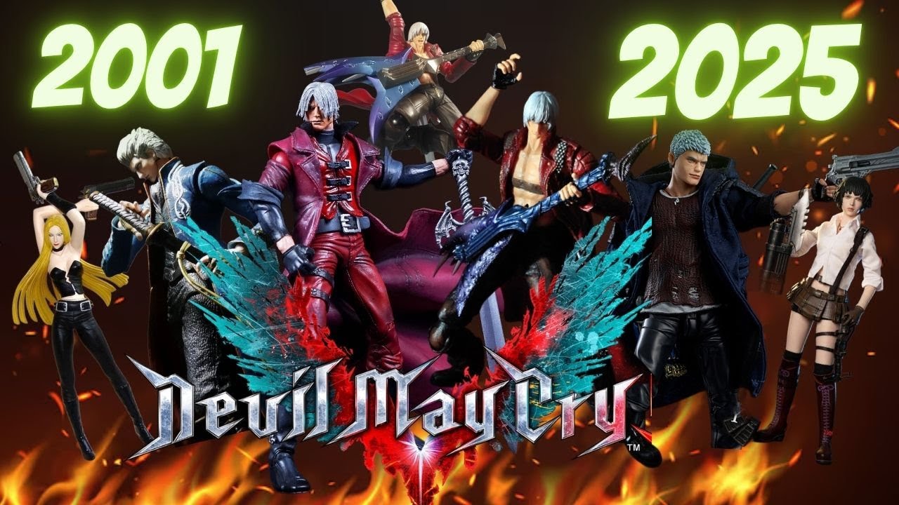 ALL Devil May Cry Action Figure History (Retrospective)