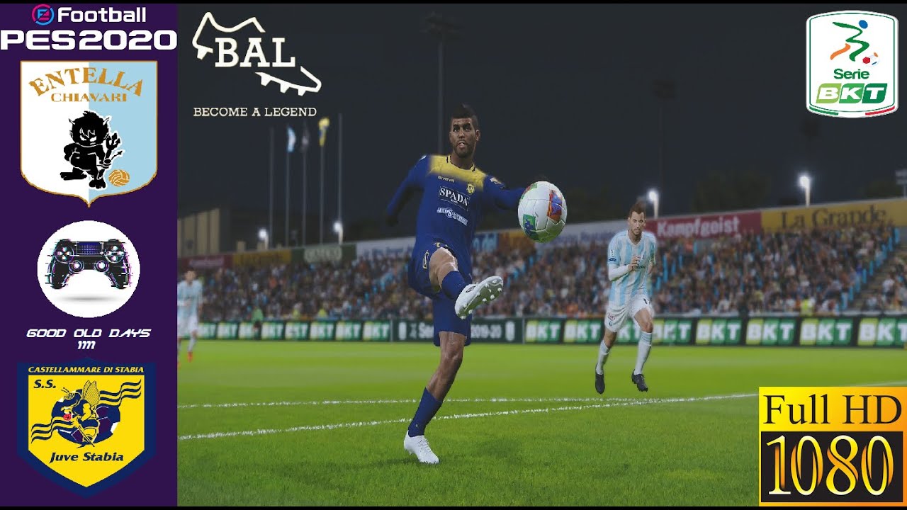 PES 2020 | Become a Legend | #12 | Virtus Entella VS Juve Stabia | Super Star | PS4  (No Comment)
