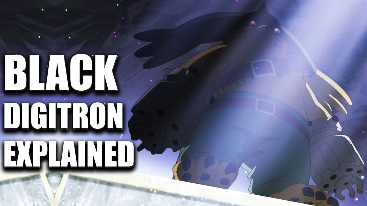 Black Digitron Digimon Explained: Black Gargomon, Omnimon Zwart | Digimon Ghost Game Theory