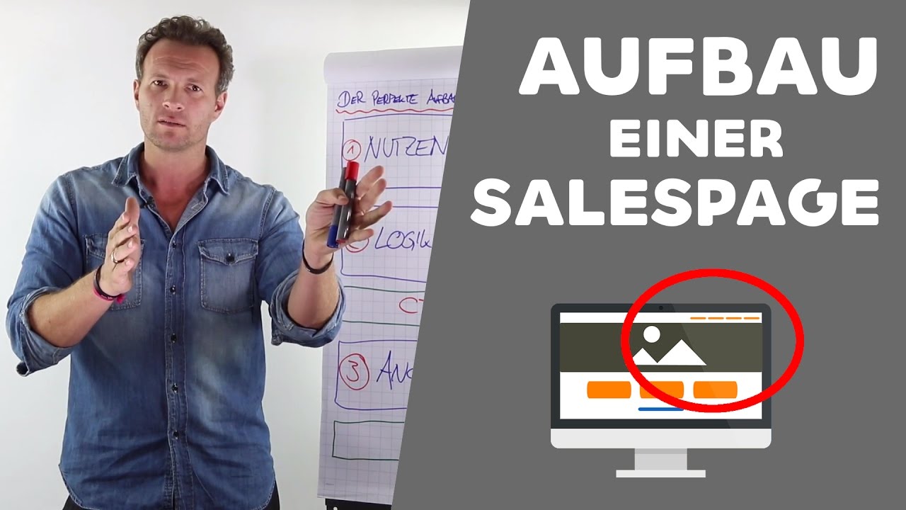 Der richtige Aufbau einer Salespage!