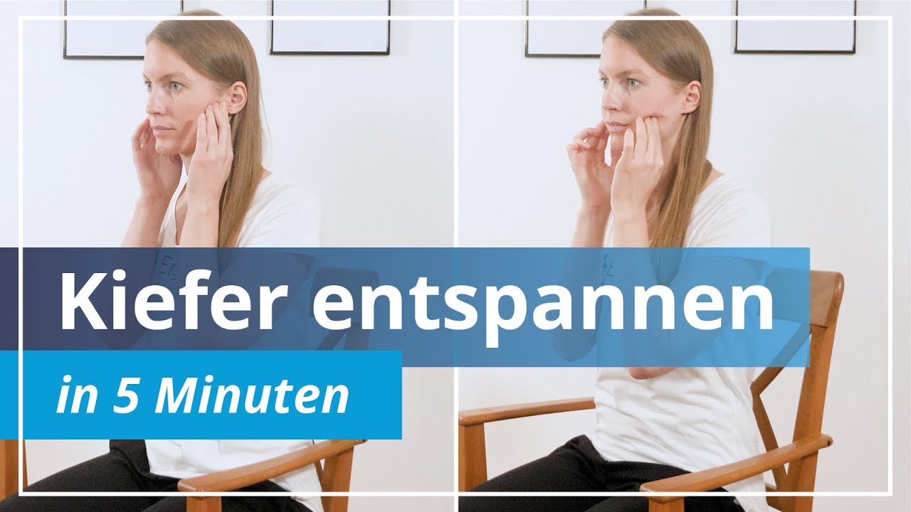 Kiefer entspannen in 5 Minuten: Diese 3 Übungen helfen gegen Zähneknirschen & Kieferverspannungen👆