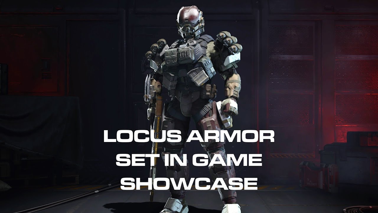 LOCUS ARMOR SET - IN GAME SHOWCASE - HALO INFINITE STORE