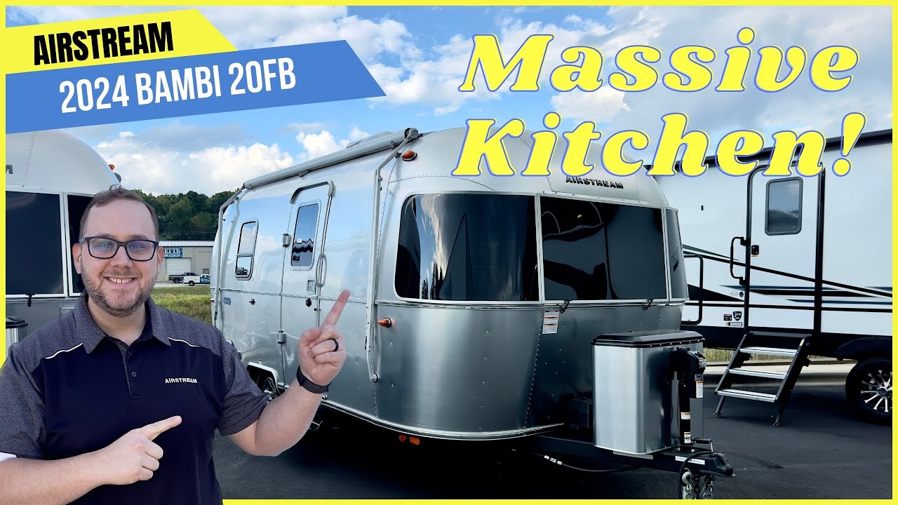 Планировка огромной кухни — Airstream Bambi 20FB 2024 года
