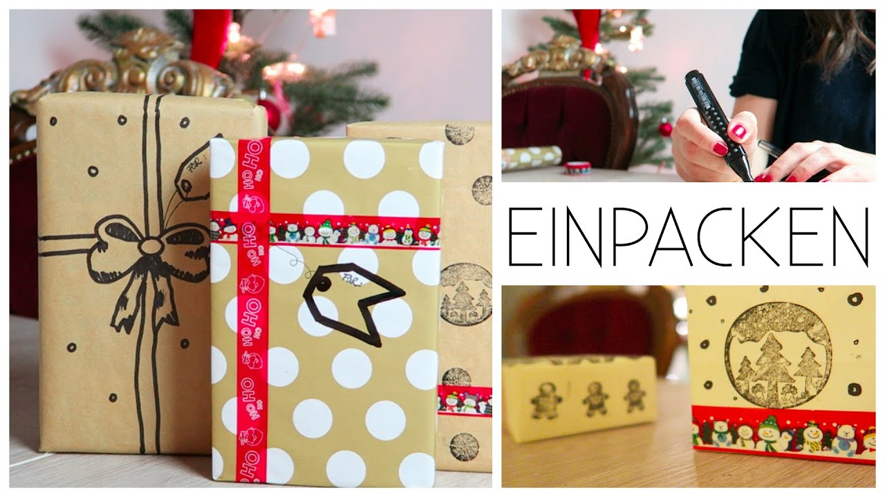 GESCHENKE VERPACKEN I IDEEN, INSPIRATIONEN I EINFACH