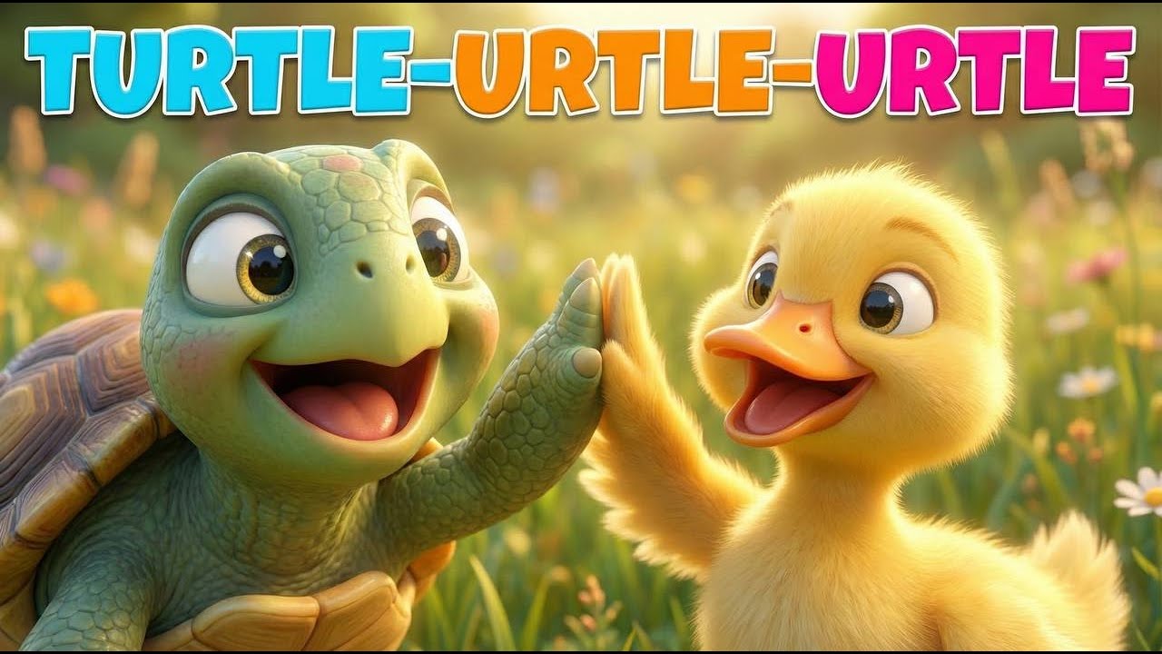 Baby Turtle Playtime | Splashing, Exploring & Meeting New Friends