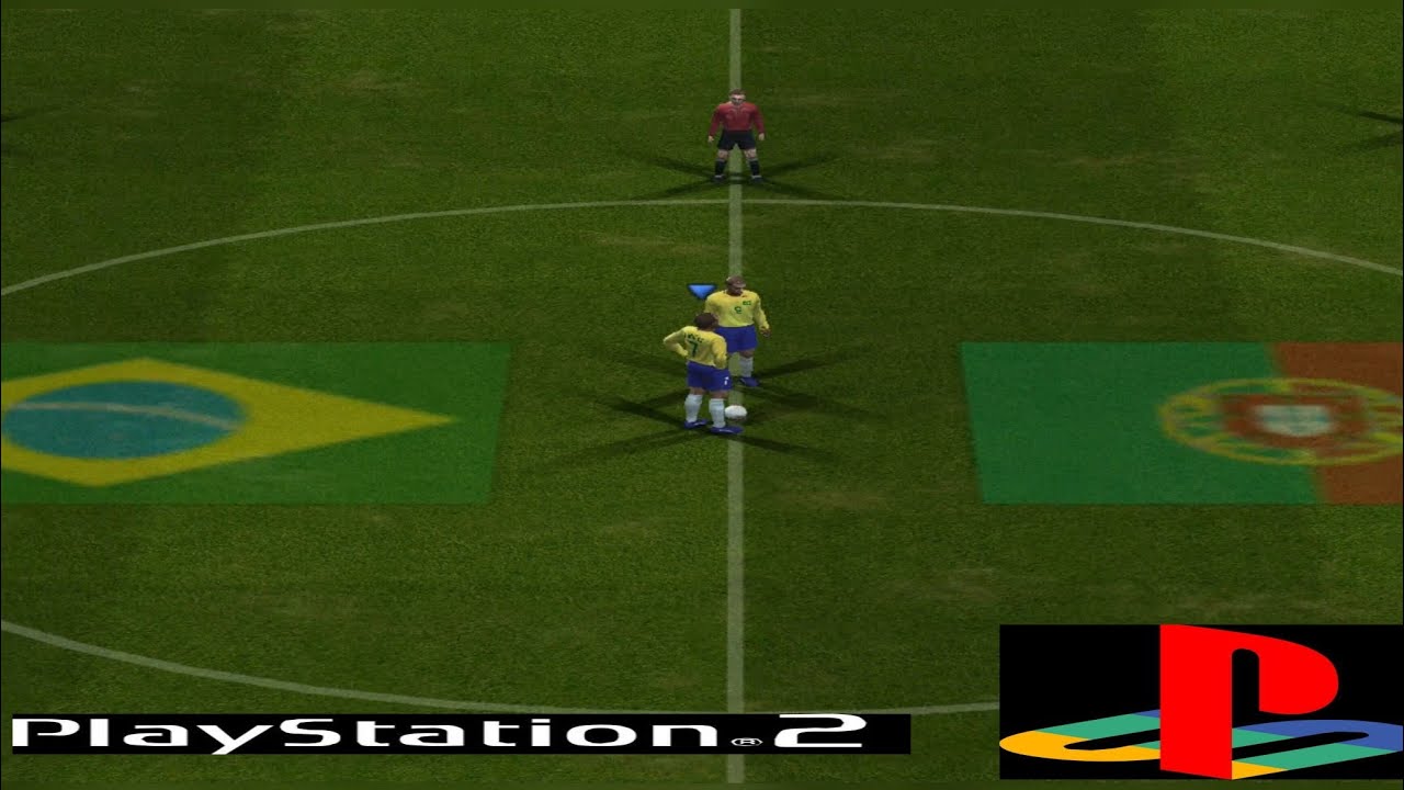 PES ps2 2006 Gameplay