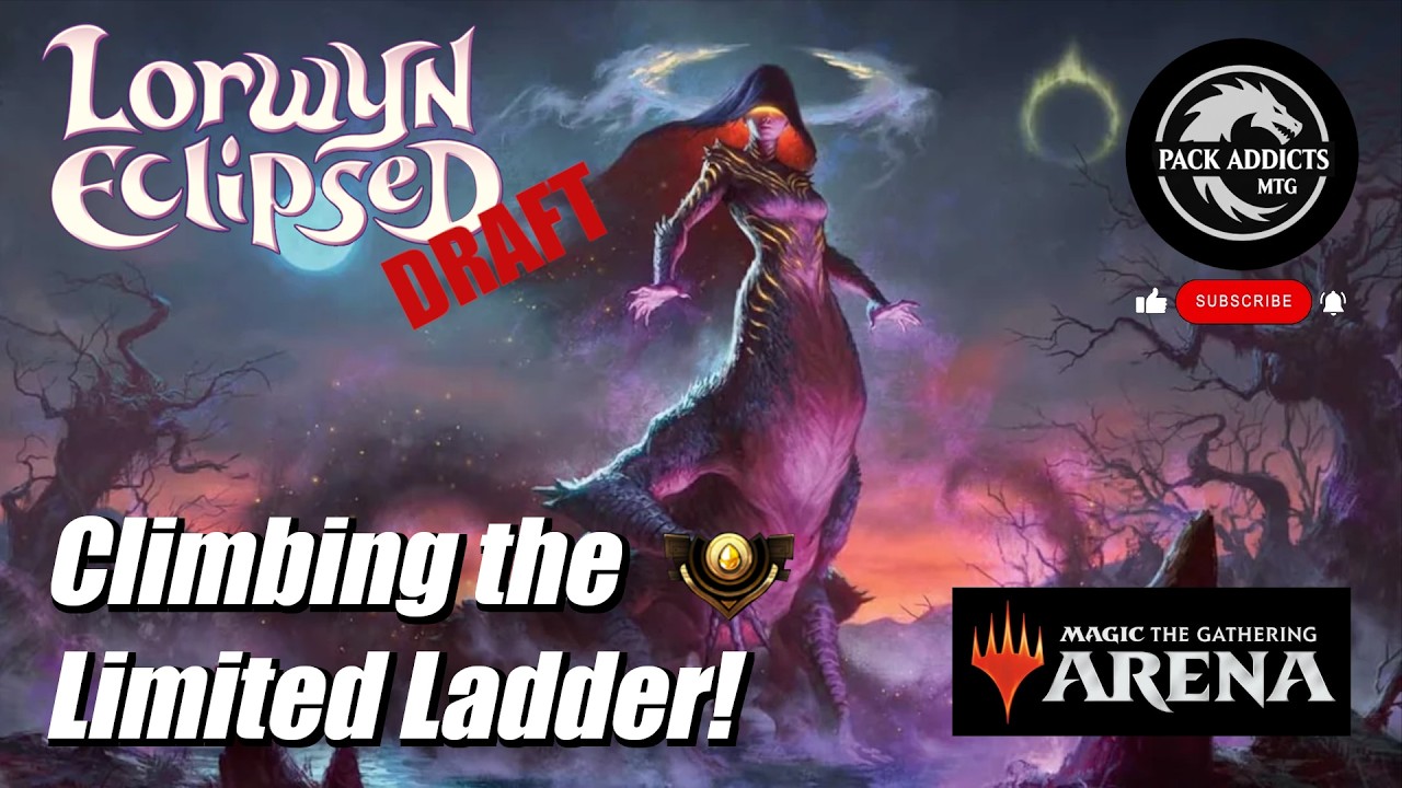 Trapped in Gold! Climbing the Ranks! Lorwyn Eclipsed | Magic the Gathering Arena | Draft Gameplay