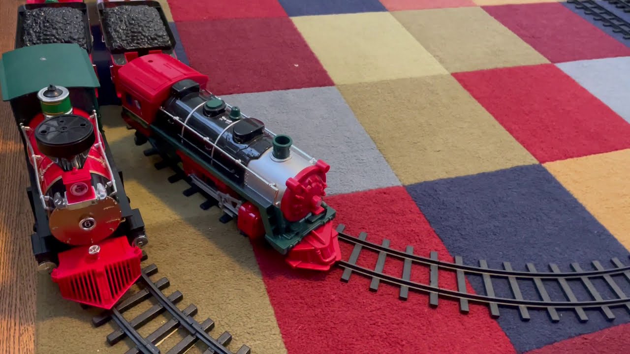 1 Decade Difference: Santa Express Vs. Holiday Express (Christmas train sets!)