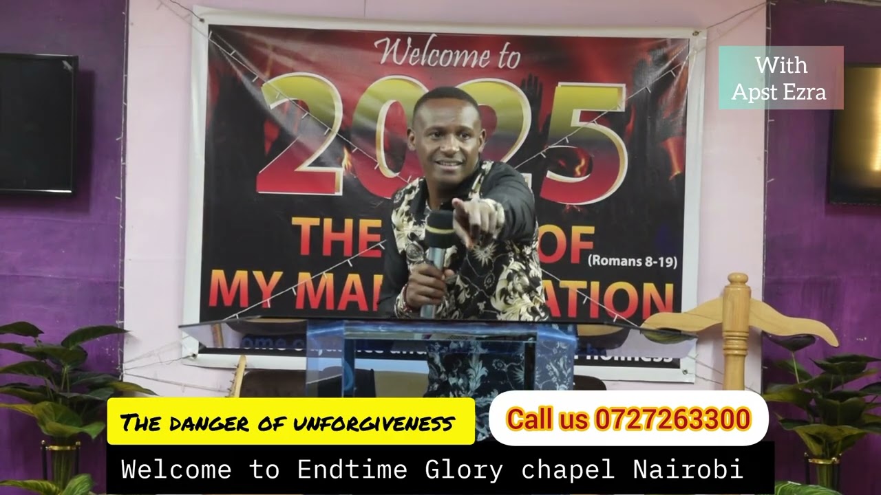 The danger of unforgiveness (teaching by Apst Ezra)