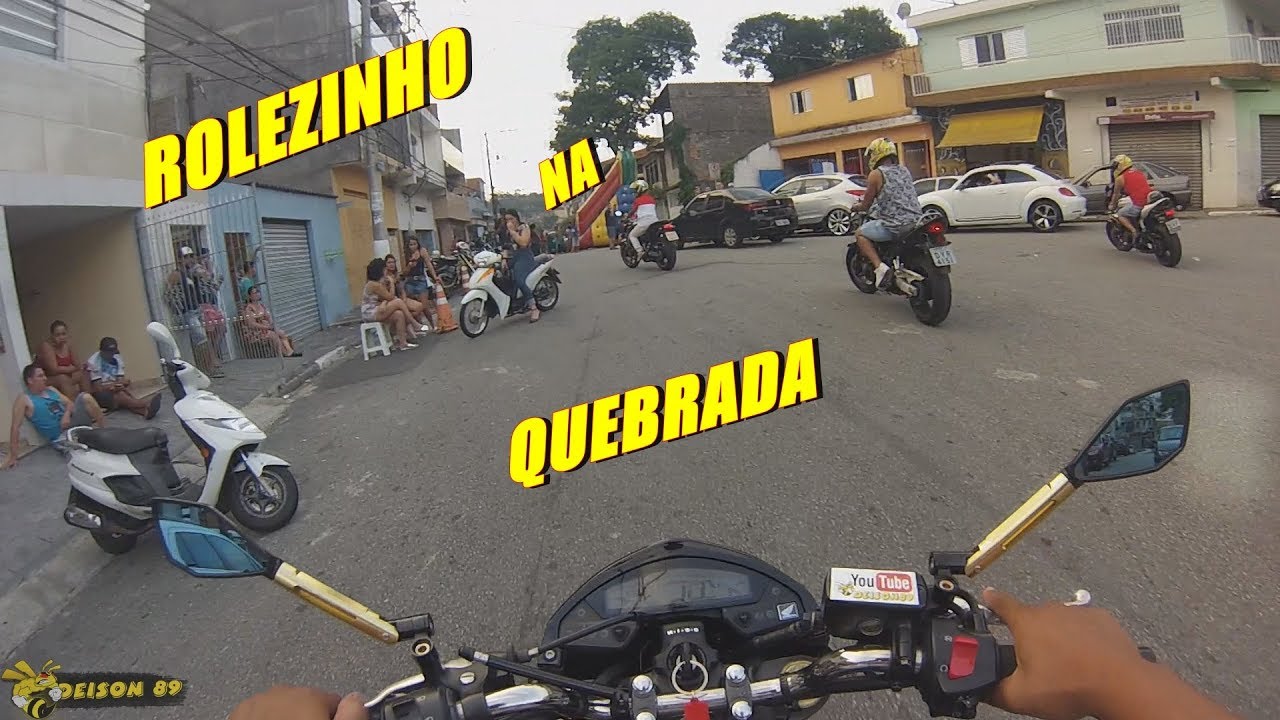 ROLE NA QUEBRADA HORNET CBR 600RR BANDIT