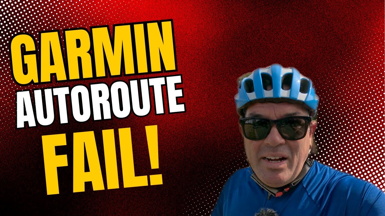 Garmin Autoroute Fail? or success? With Orbea Gain and Ray Ban Meta Sunglasses