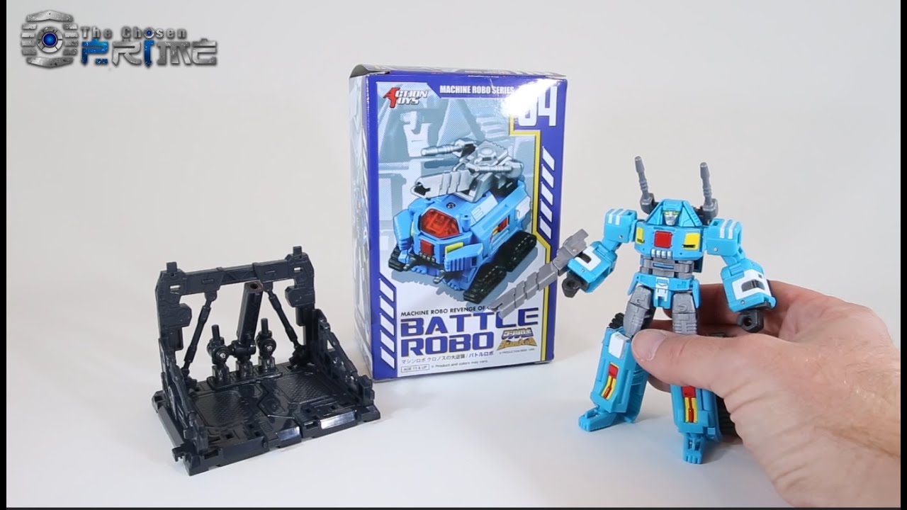 Action Toys Machine Robo - Battle Robo (GoBots Tank) - Review
