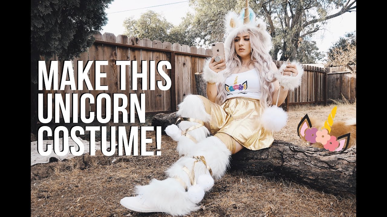 DIY Unicorn costume for kids + adults | Easy tutorial