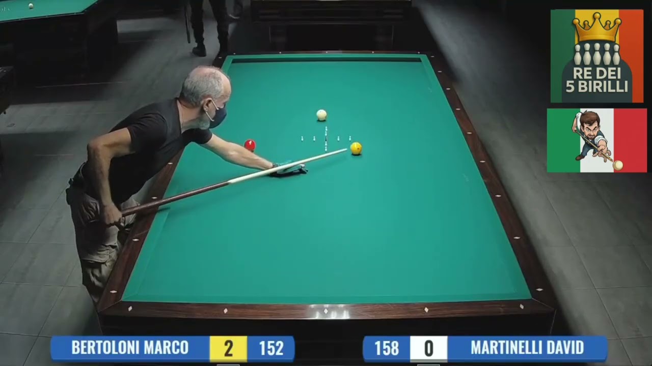 🎱 Martinelli David vs Bertoloni Marco – Parte 2 | Ritmo e pressione ⚡️