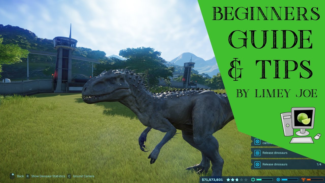 Jurassic World Evolution Beginners Guide